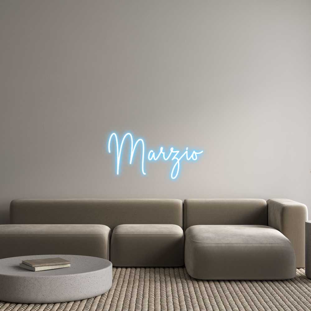 Custom Neon Sign Online Editor Marzio