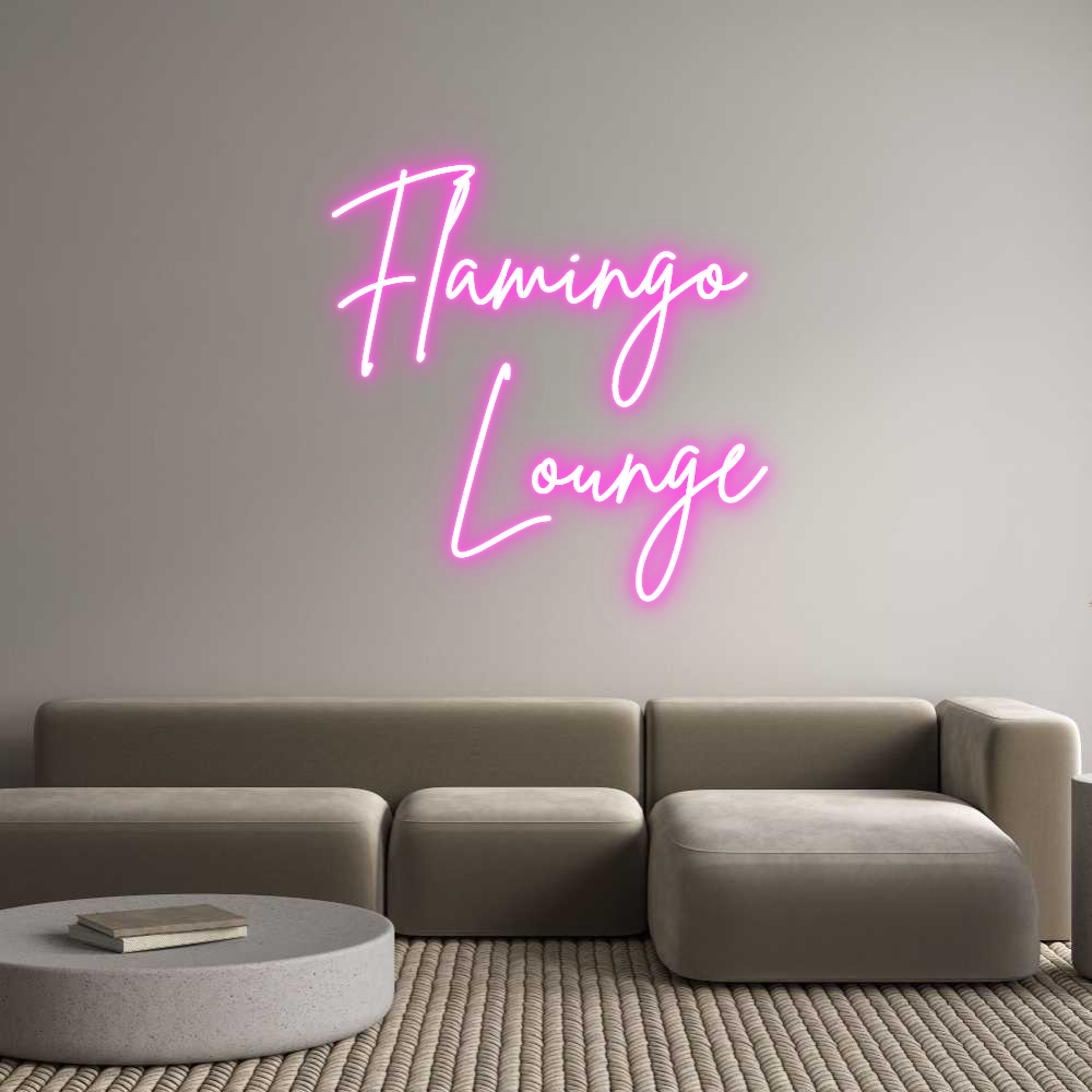 Custom Neon Sign Online Editor Flamingo
   ...