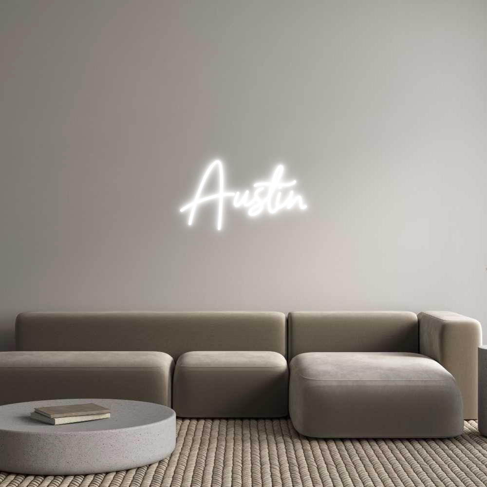 Custom Neon Sign Online Editor Austin