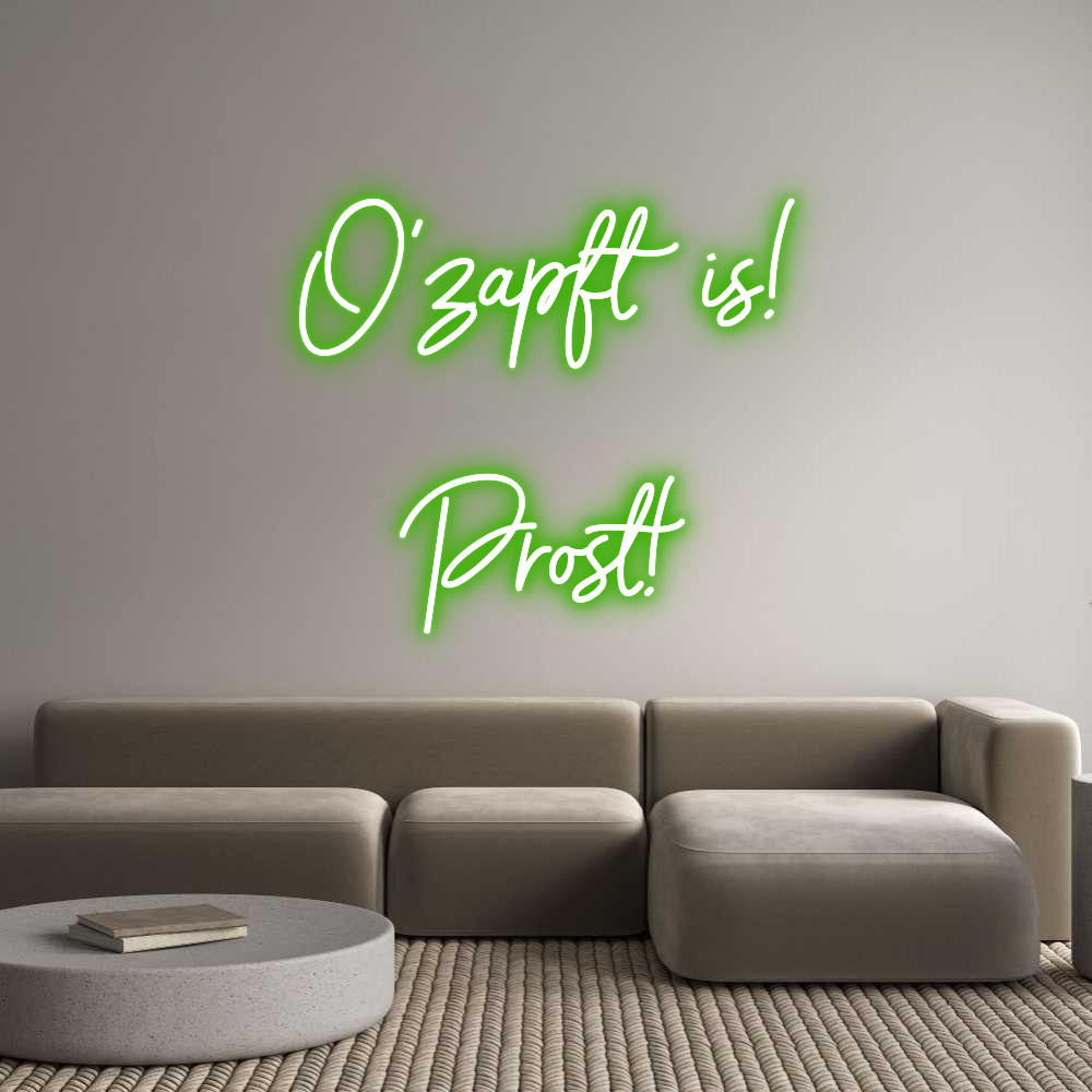 Custom Neon Sign Online Editor O’zapft is!
...