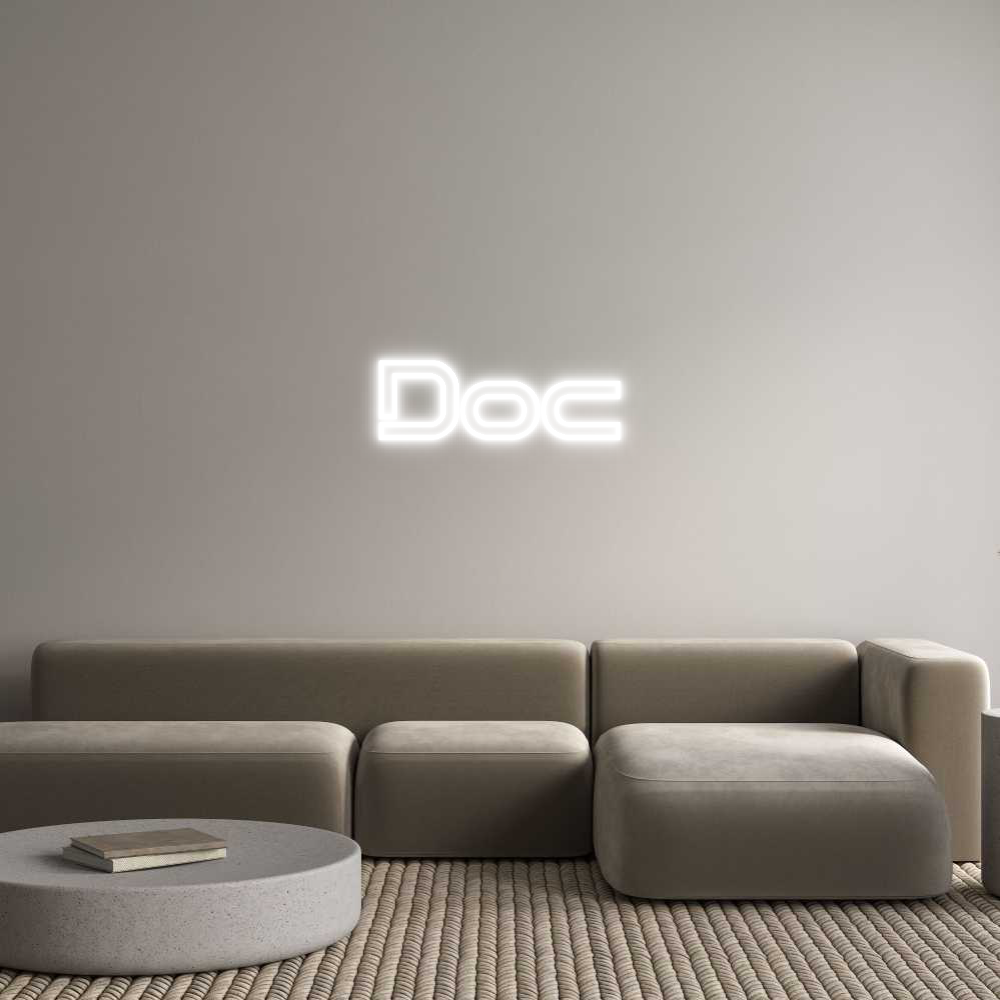 Custom Neon Sign Online Editor Doc