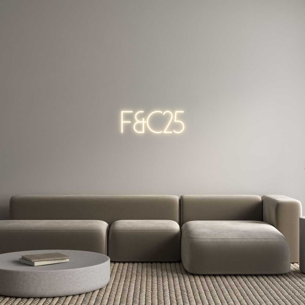 Custom Neon Sign Online Editor F&C25