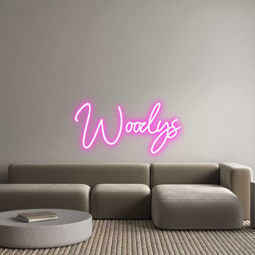 Custom Neon Sign Online Editor Woodys