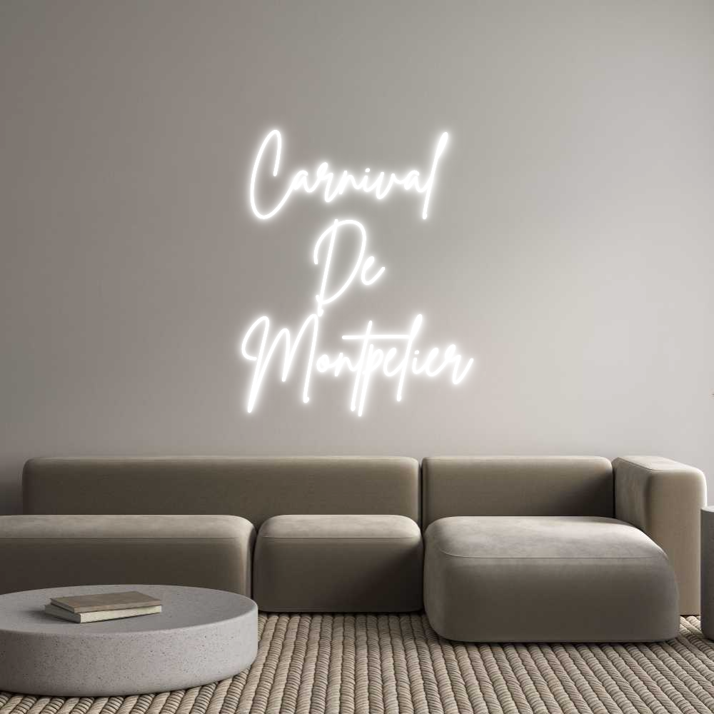 Custom Neon Sign Online Editor Carnival 
De...