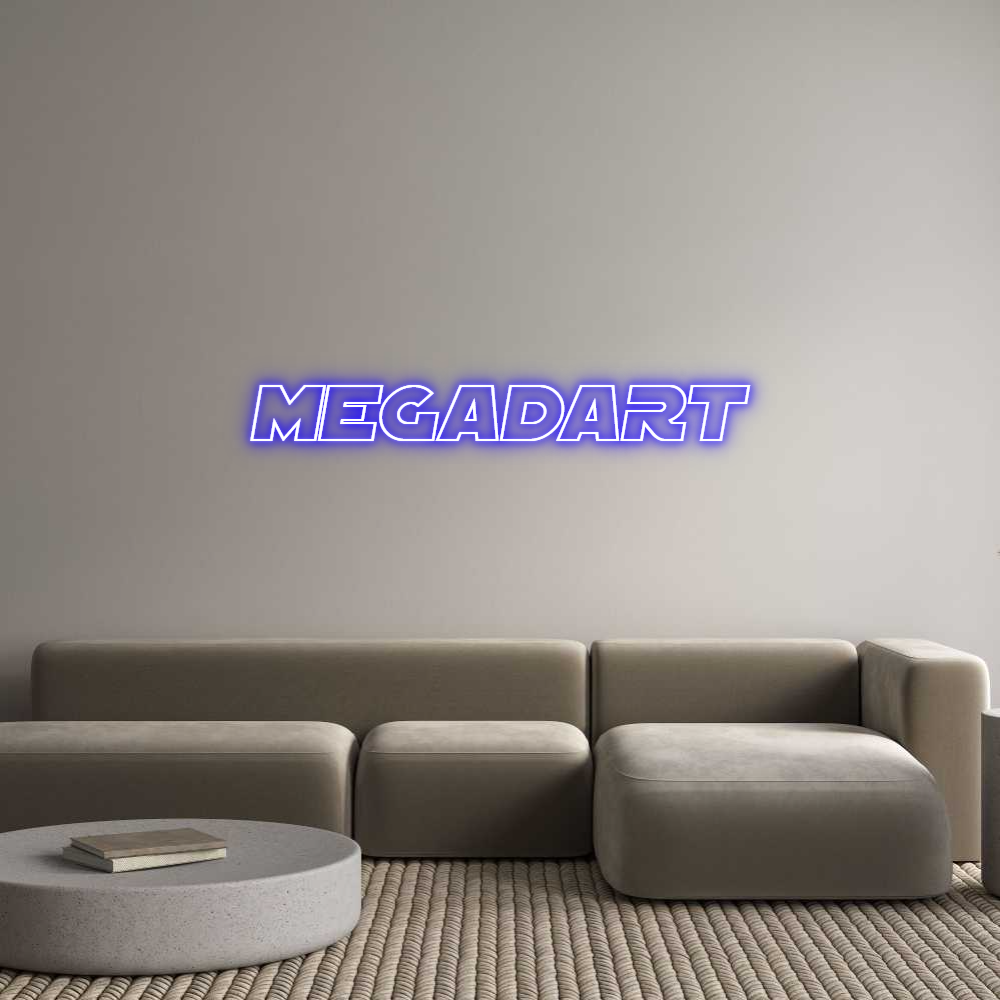 Custom Neon Sign Online Editor MEGADART