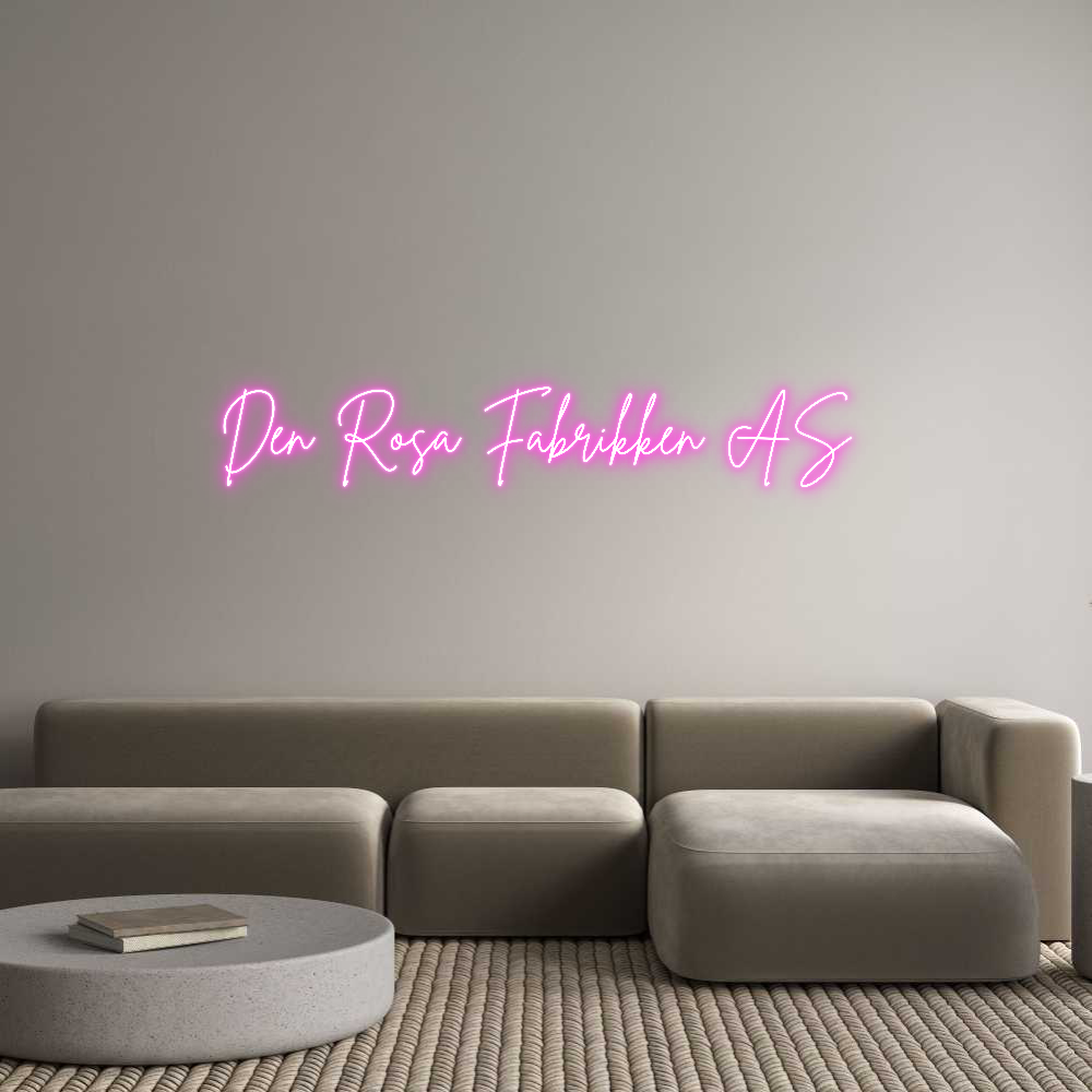 Custom Neon Sign Online Editor Den Rosa Fabr...