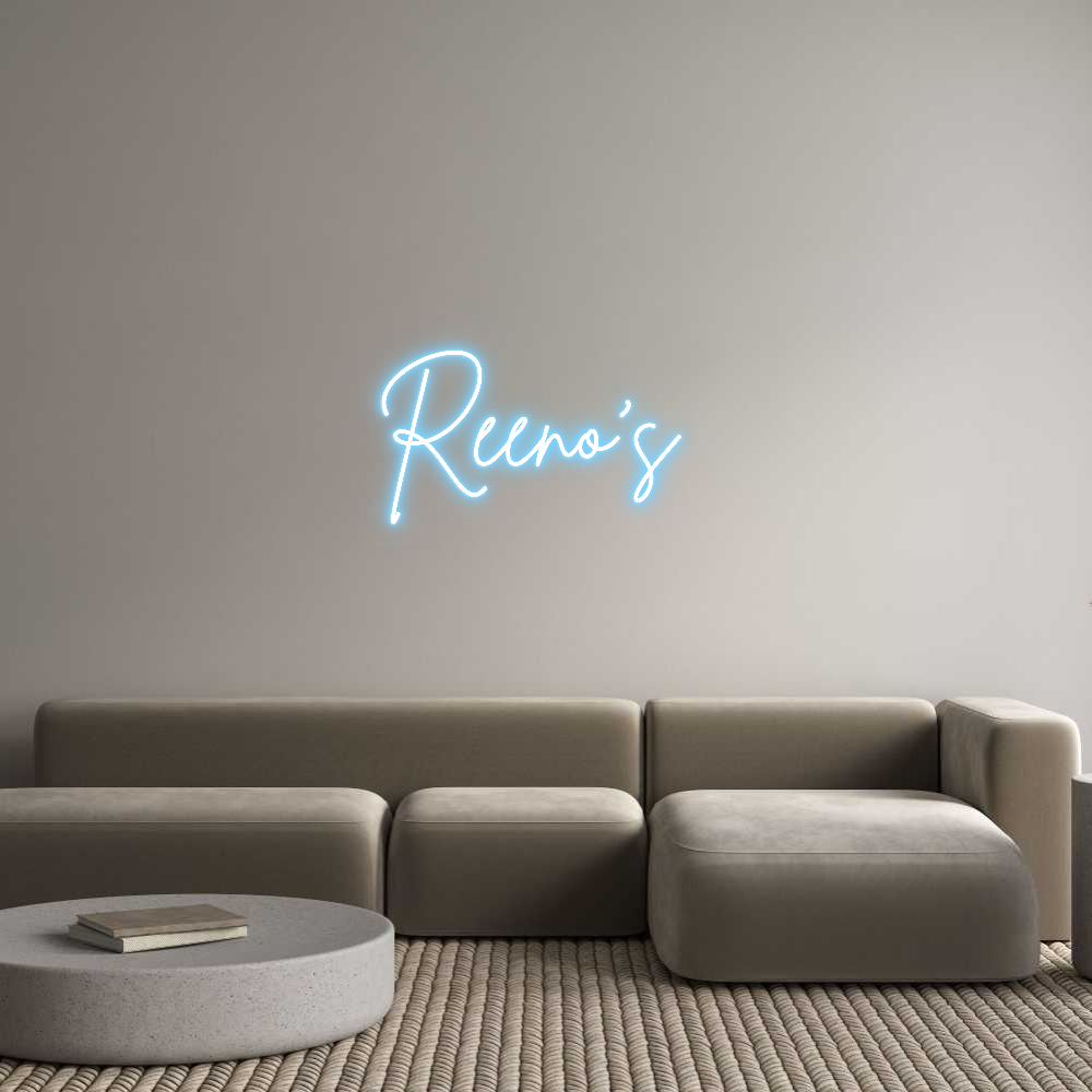 Custom Neon Sign Online Editor Reeno’s