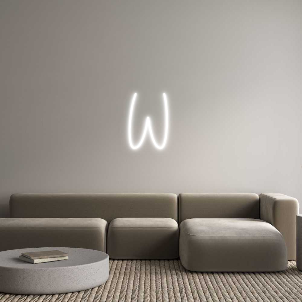 Custom Neon Sign Online Editor W