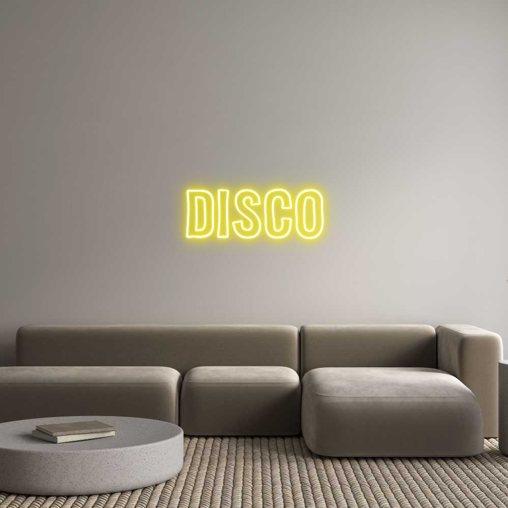 Custom Neon Sign Online Editor DISCO