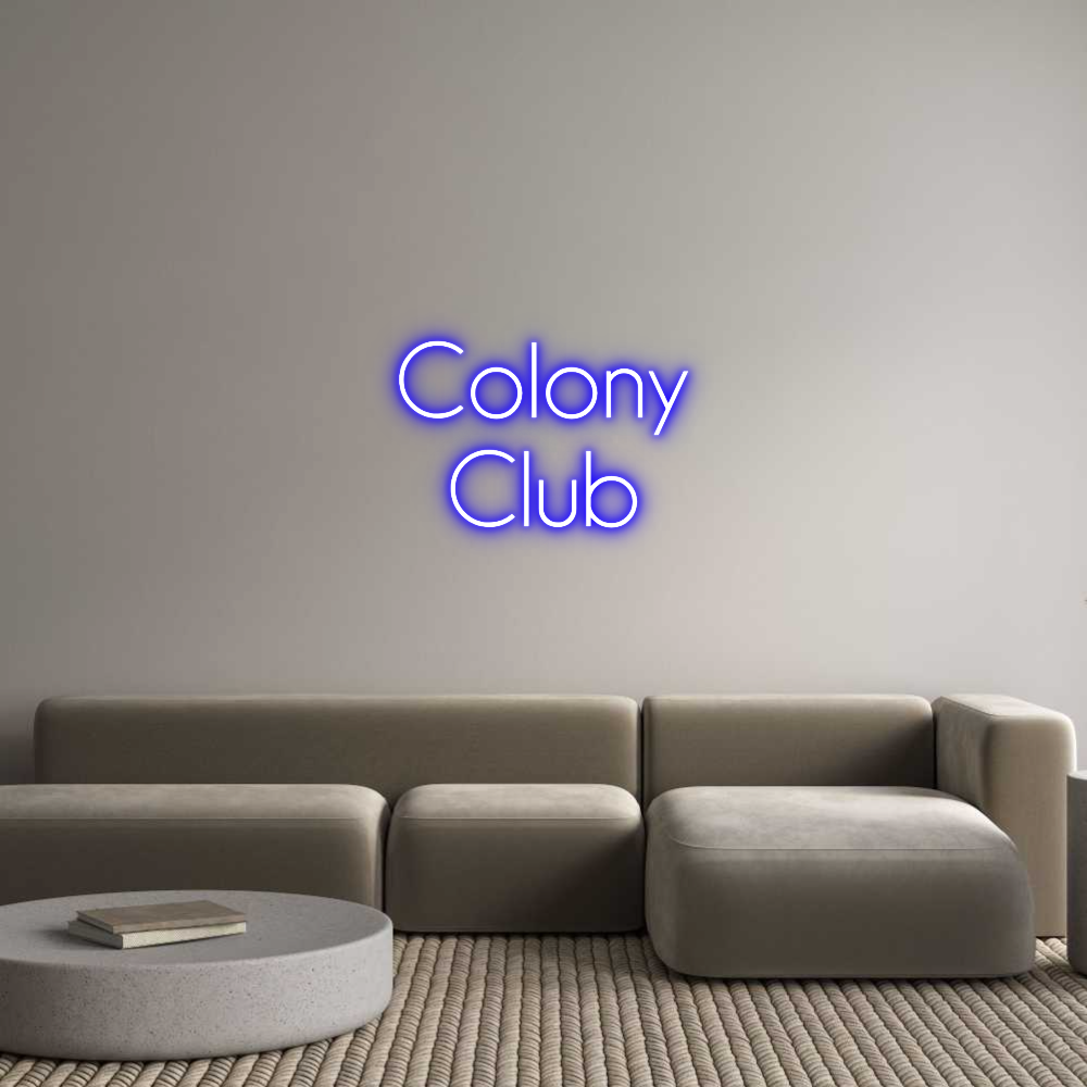 Custom Neon Sign Online Editor Colony
Club