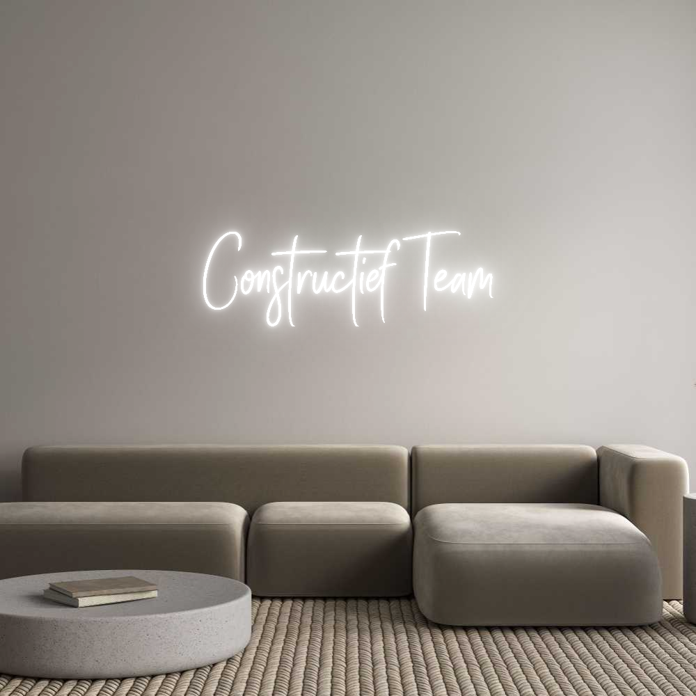 Custom Neon Sign Online Editor Constructief ...