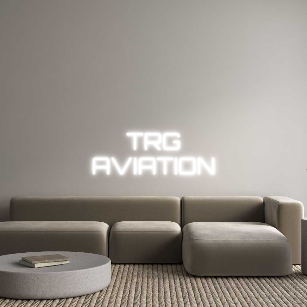 Custom Neon Sign Online Editor TRG
AVIATION