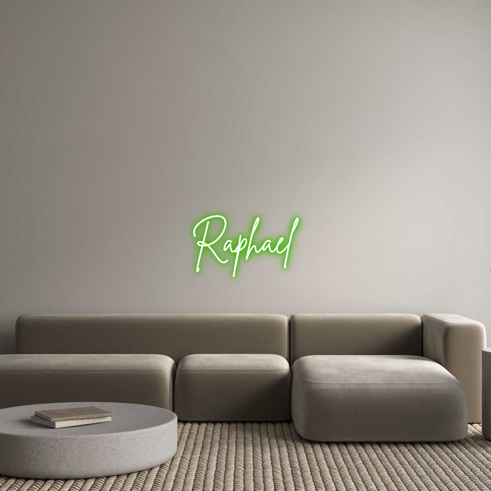Custom Neon Sign Online Editor Raphaël