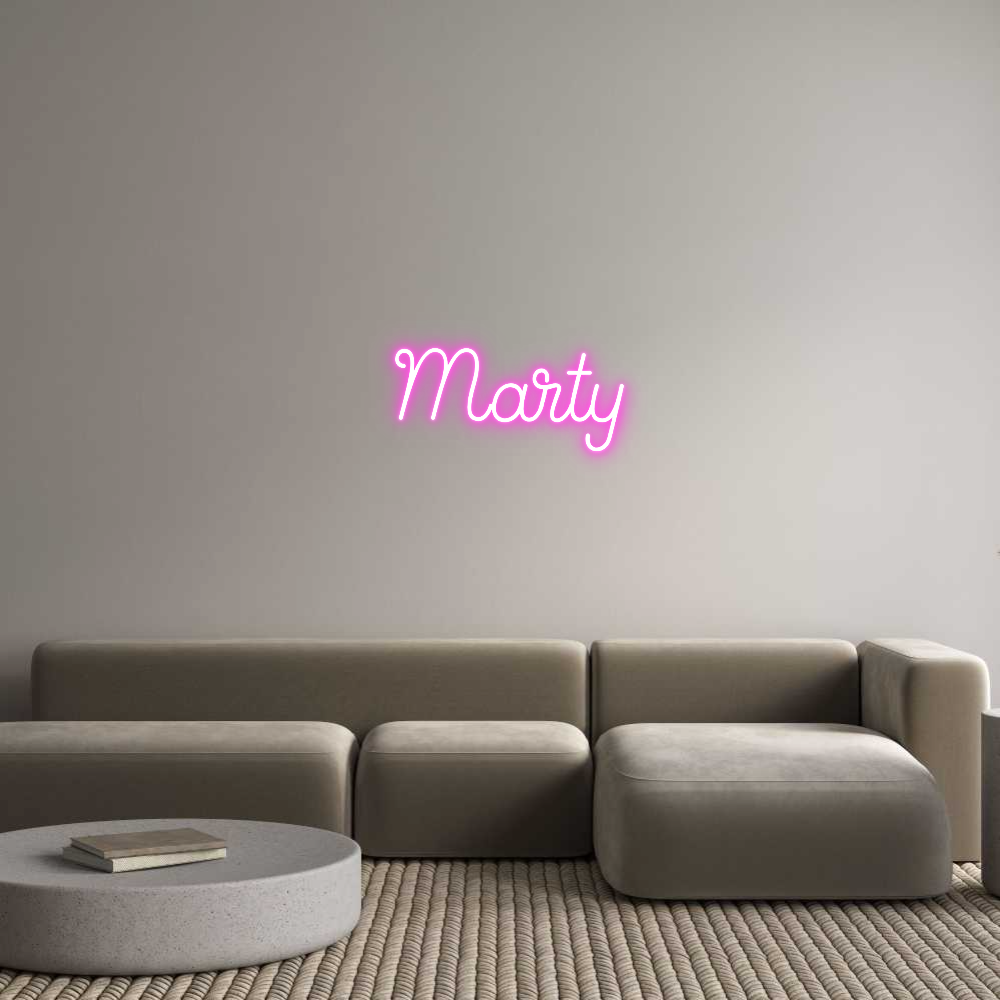 Custom Neon Sign Online Editor  Marty