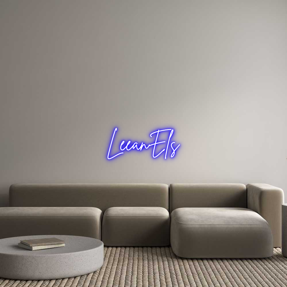 Custom Neon Sign Online Editor LeeanEls