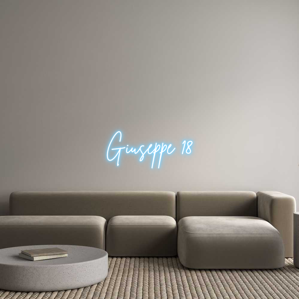 Custom Neon Sign Online Editor Giuseppe 18