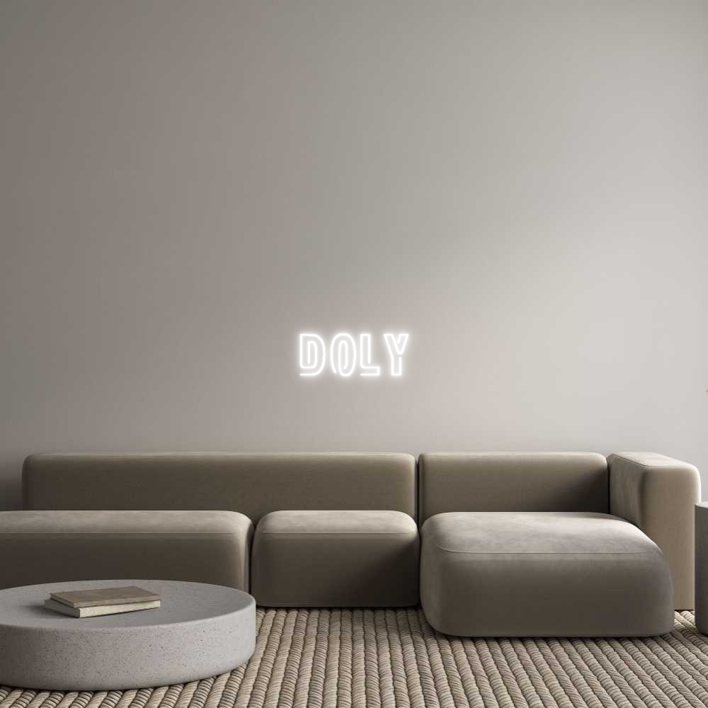 Custom Neon Sign Online Editor Doly
