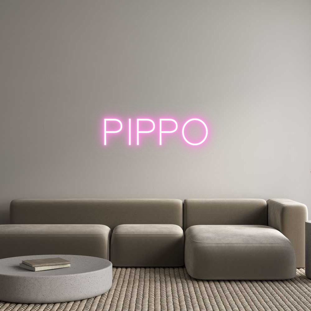 Custom Neon Sign Online Editor pippo