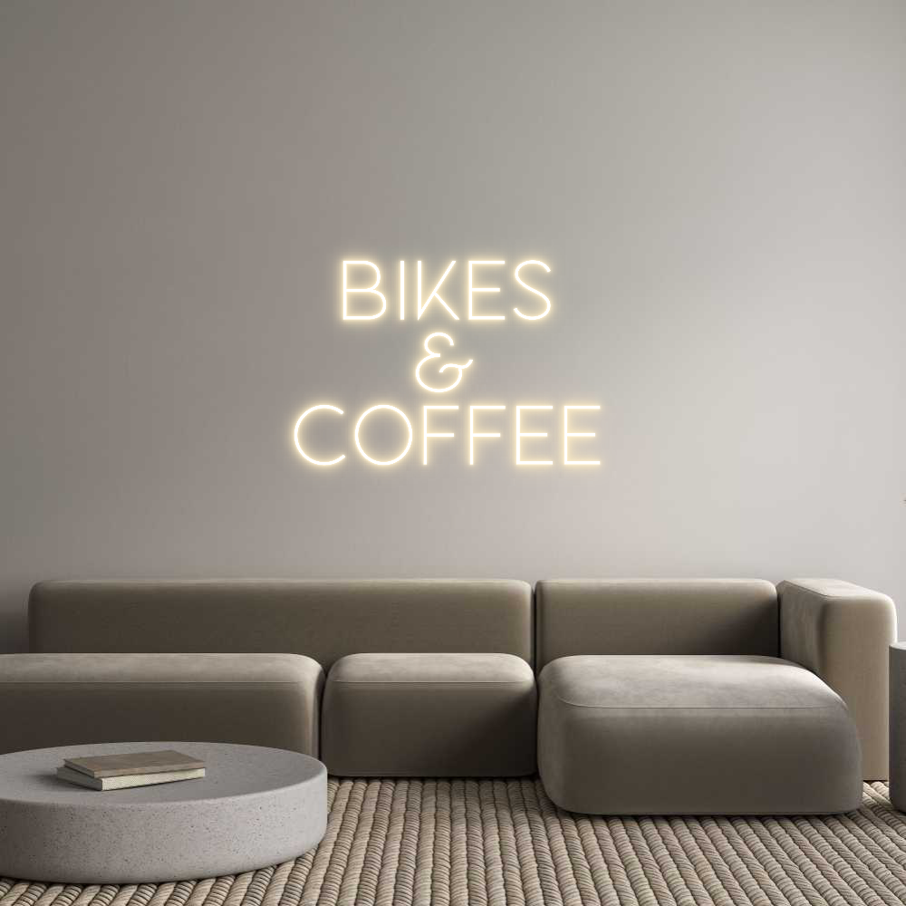 Custom Neon Sign Online Editor Bikes
&
Cof...