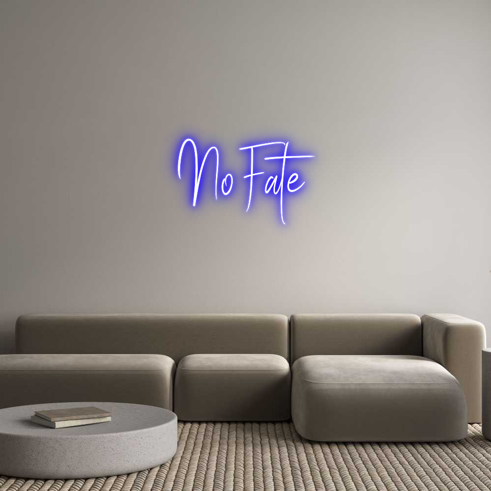 Custom Neon Sign Online Editor No Fate