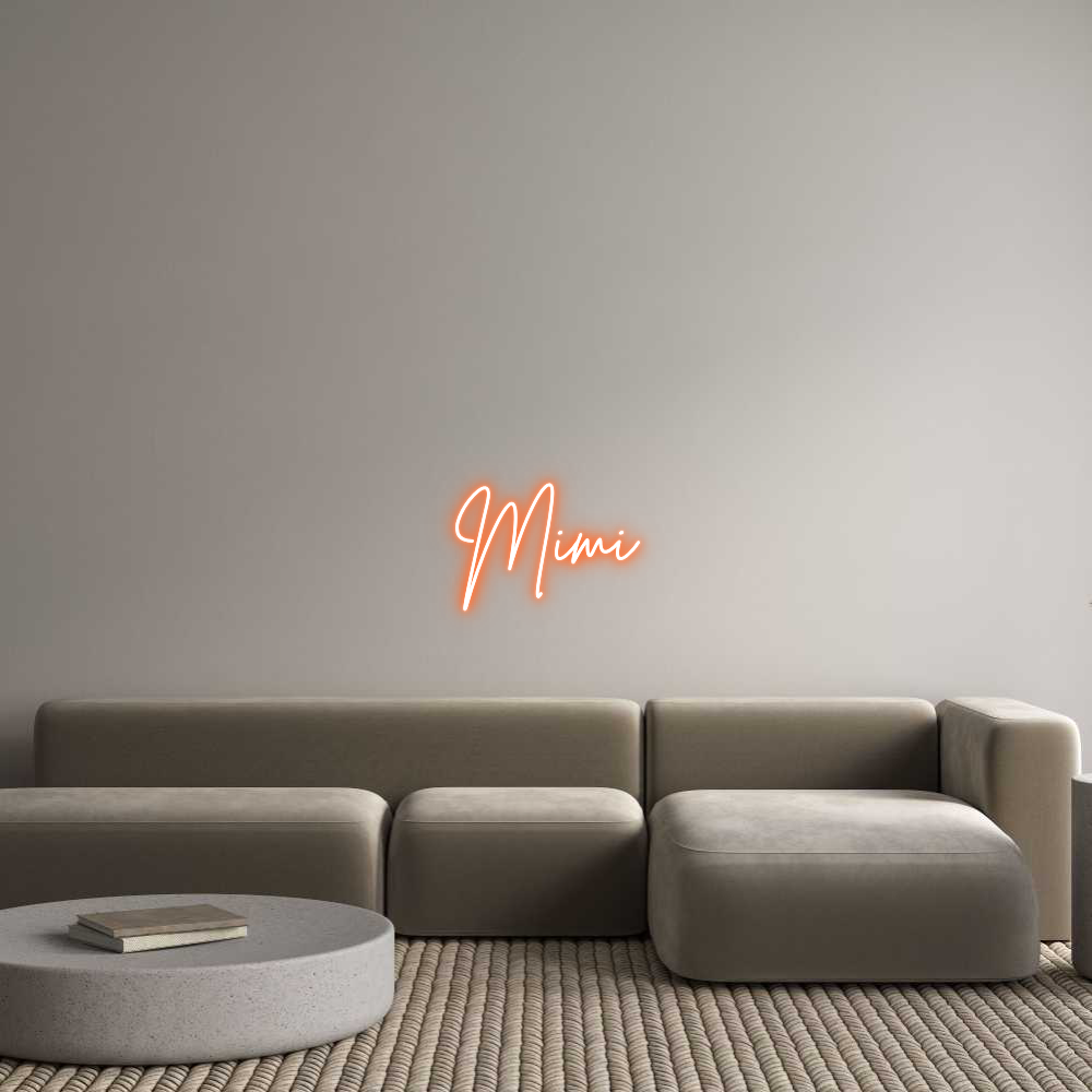 Custom Neon Sign Online Editor Mimi