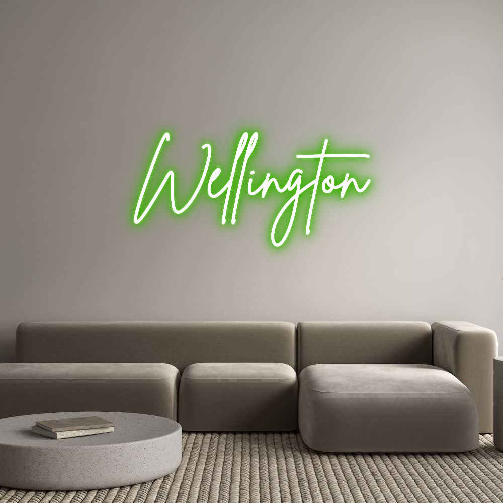 Custom Neon Sign Online Editor Wellington