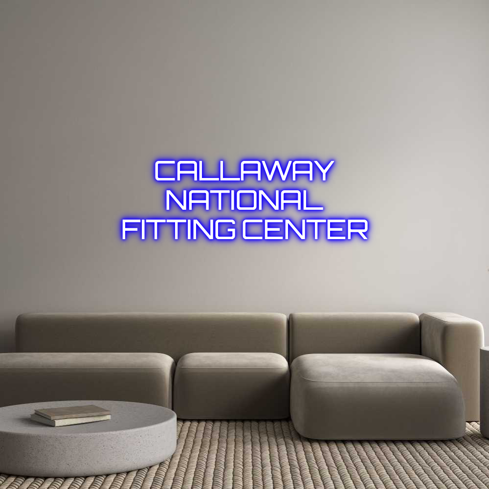 Custom Neon Sign Online Editor CALLAWAY
NAT...