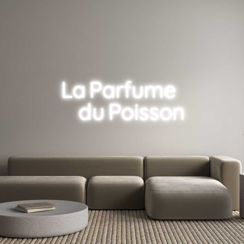 Custom Neon Sign Online Editor La Parfume 
...