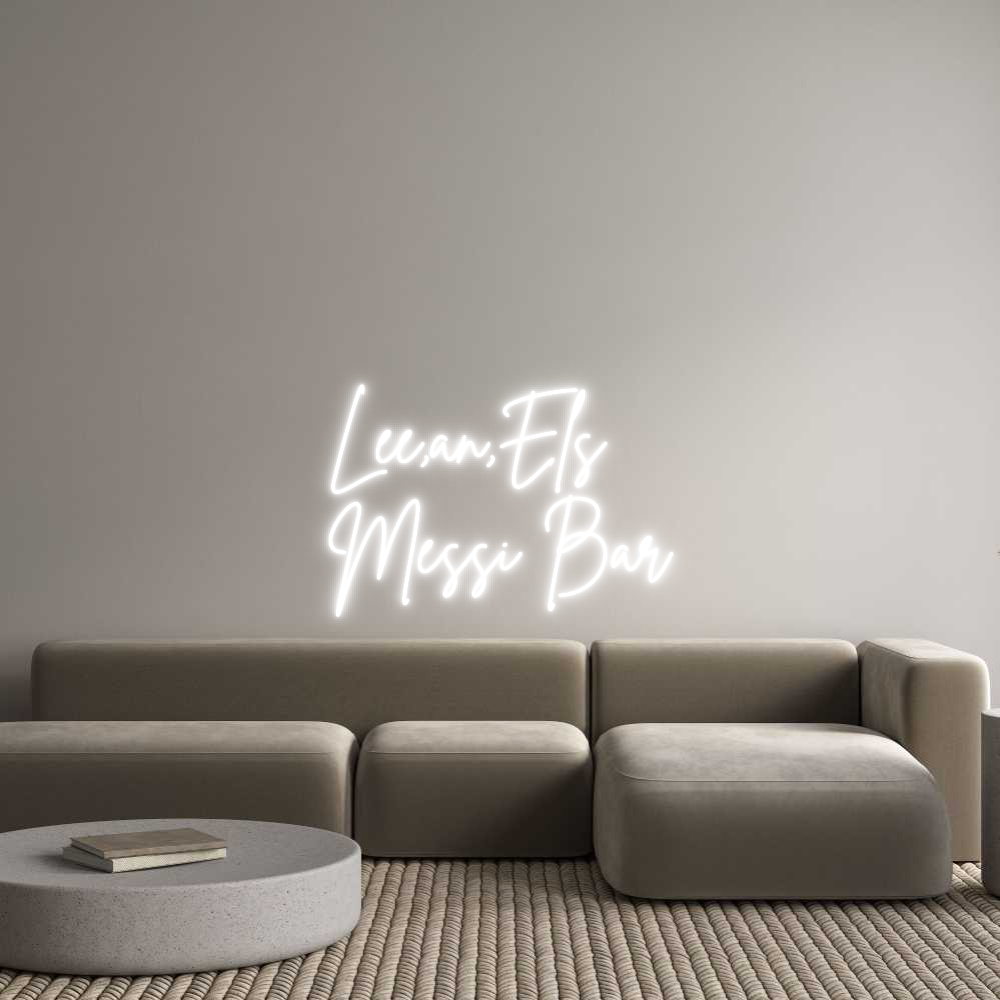 Custom Neon Sign Online Editor Lee,an,Els
M...