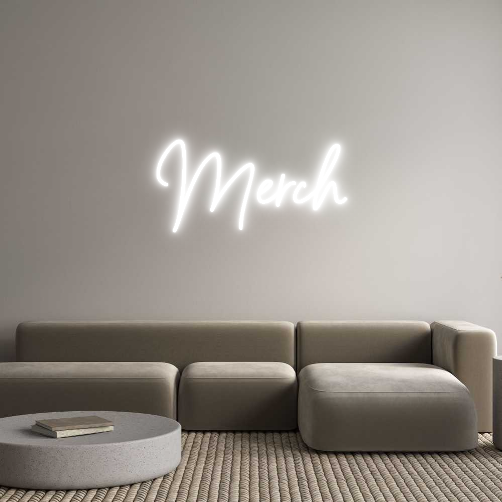 Custom Neon Sign Online Editor Merch