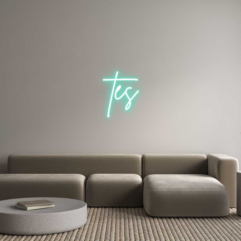 Custom Neon Sign Online Editor tes