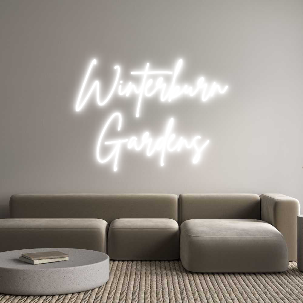 Custom Neon Sign Online Editor Winterburn
G...