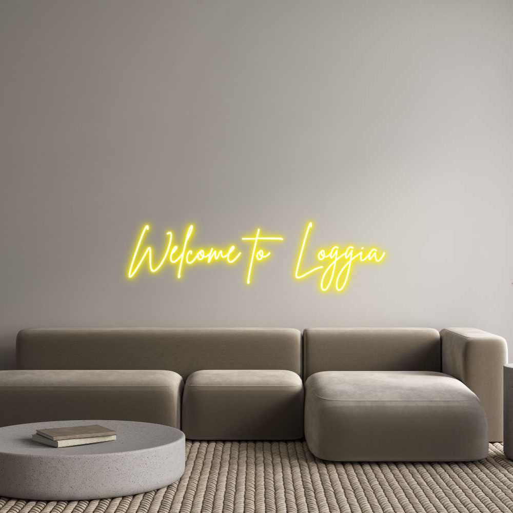 Custom Neon Sign Online Editor Welcome to Lo...