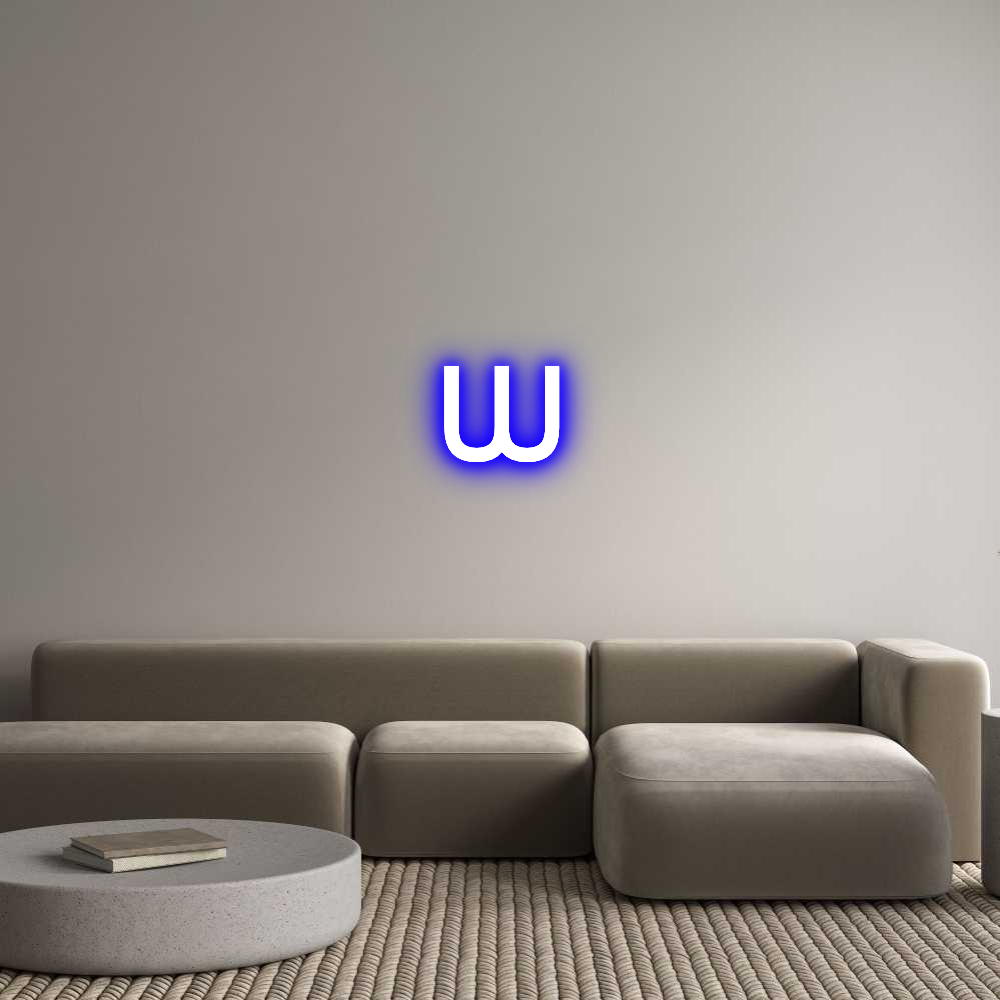 Custom Neon Sign Online Editor W