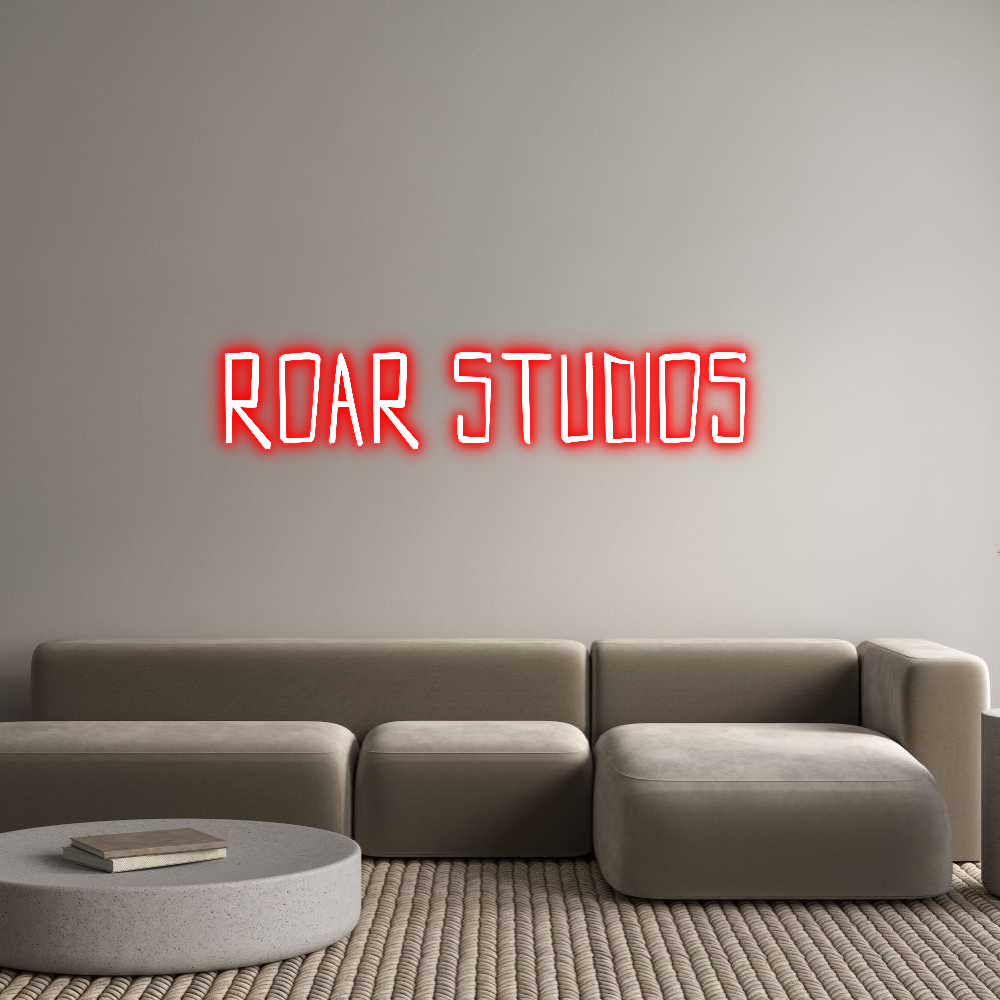 Custom Neon Sign Online Editor Roar Studios