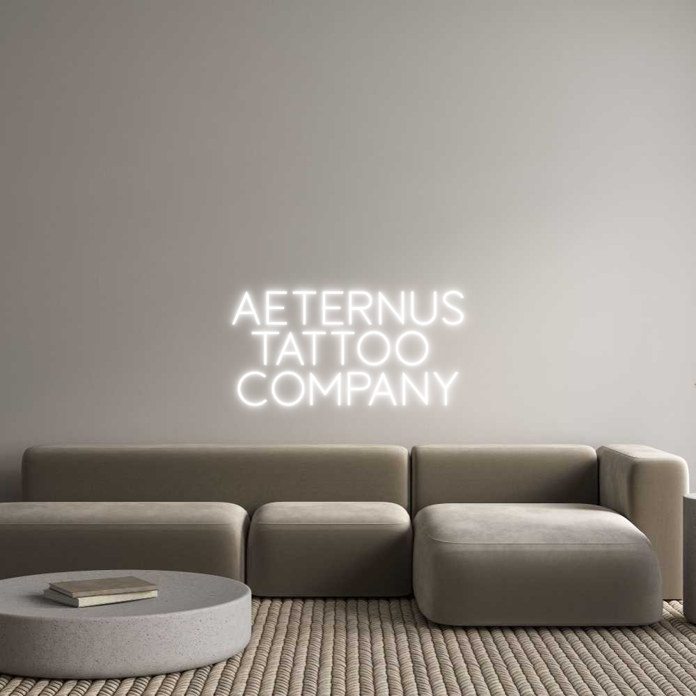 Custom Back Lit Neon Sign Online Editor Aeternus
Tat...