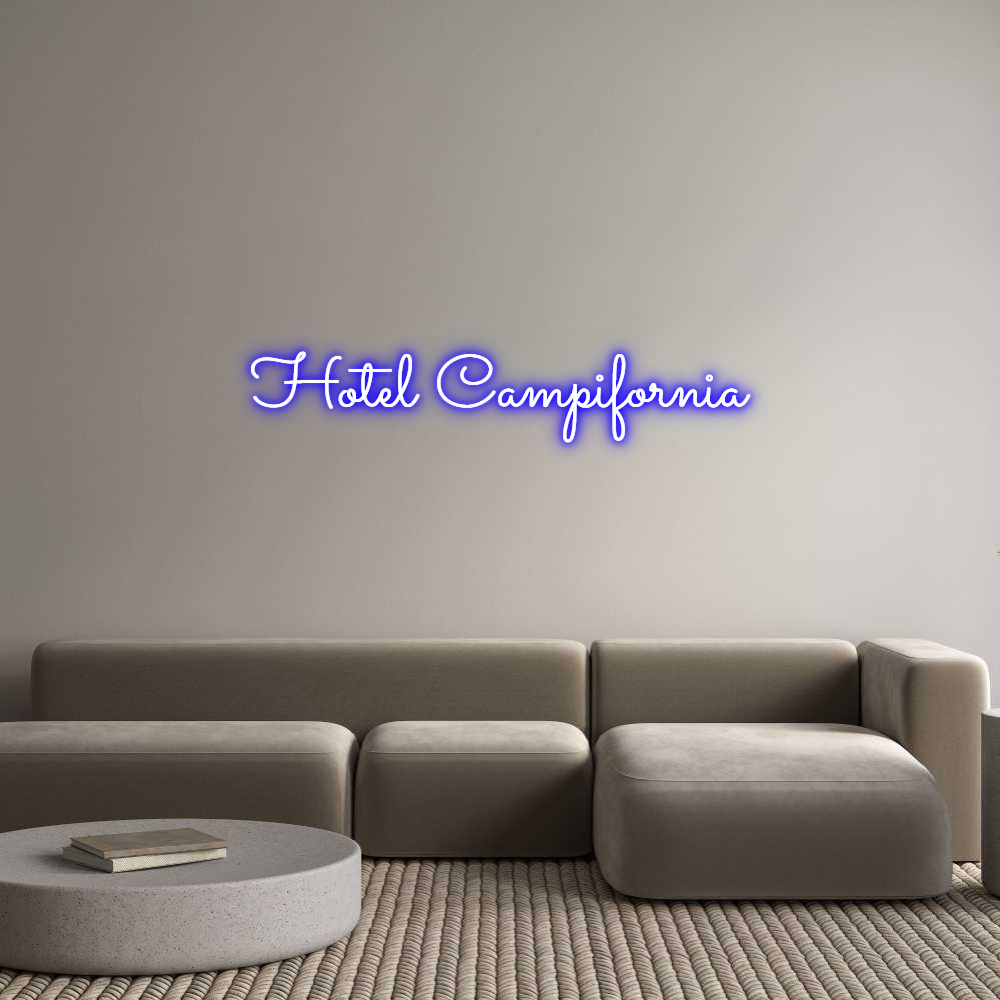 Custom Neon Sign Online Editor Hotel Campifo...
