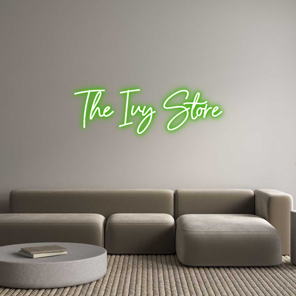 Custom Neon Sign Online Editor The Ivy Store