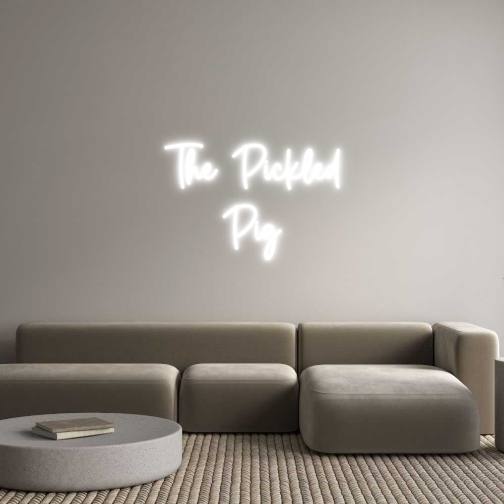 Custom Neon Sign Online Editor The Pickled
...