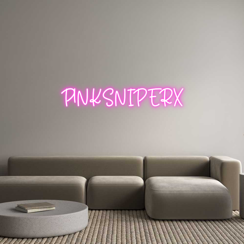 Custom Neon Sign Online Editor P1NKSNIPERX