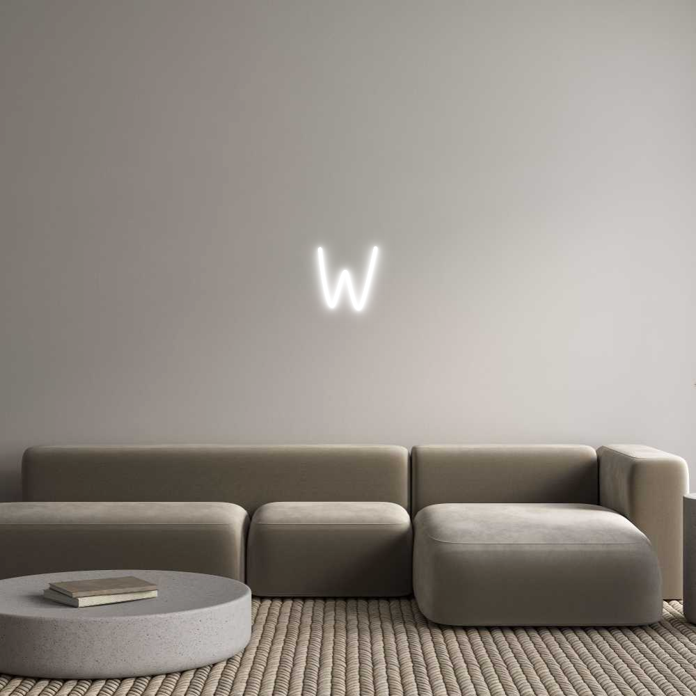 Custom Neon Sign Online Editor W