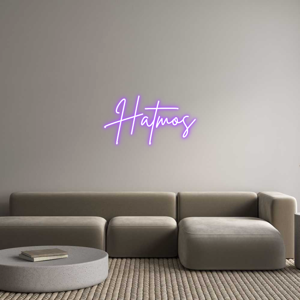 Custom Neon Sign Online Editor Hatmos