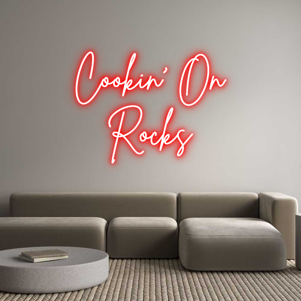 Custom Neon Sign Online Editor Cookin' On
R...
