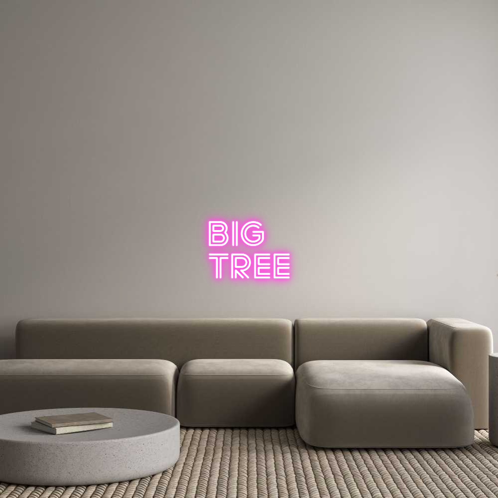 Custom Neon Sign Online Editor Big
Tree