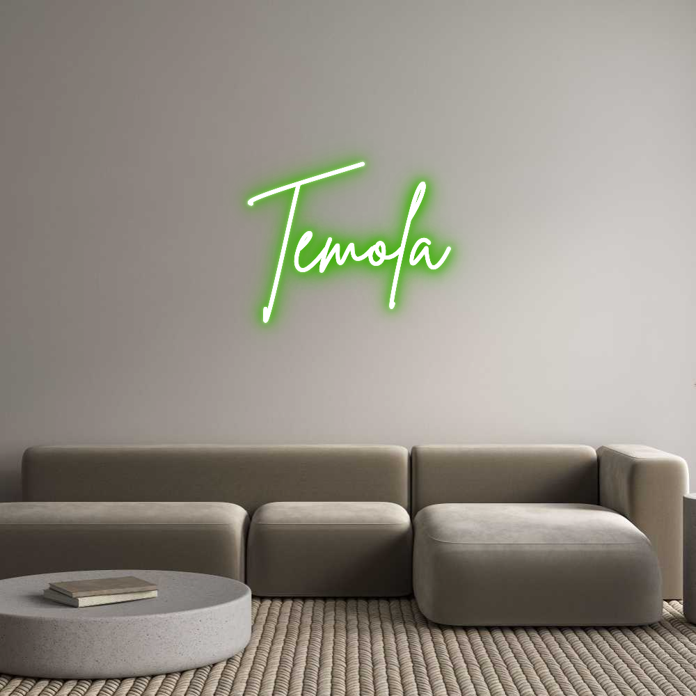 Custom Neon Sign Online Editor Temola