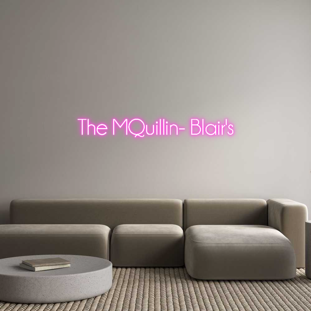 Custom Neon Sign Online Editor The MQuillin-...