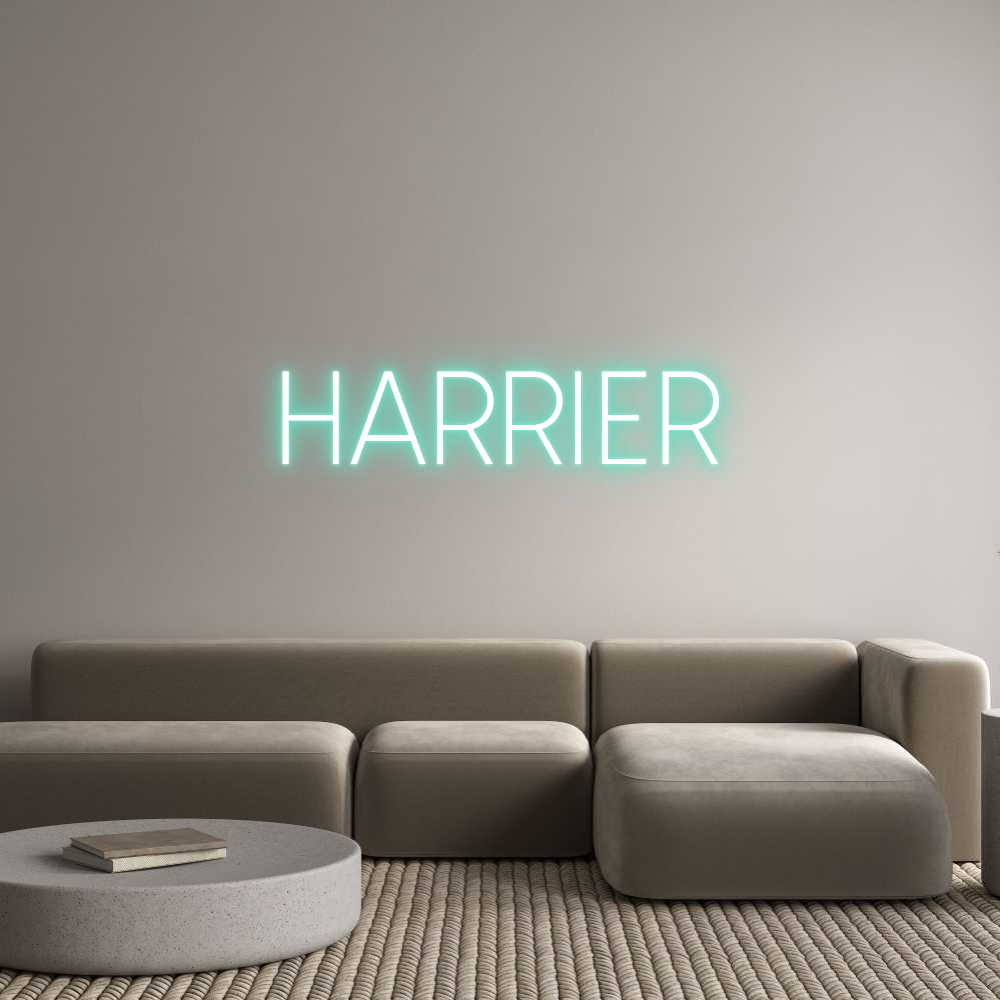 Custom Neon Sign Online Editor HARRIER