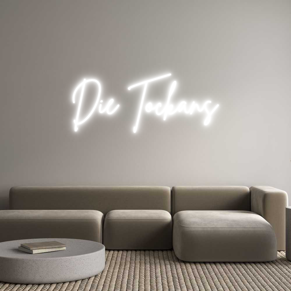 Custom Neon Sign Online Editor Die Tockans
