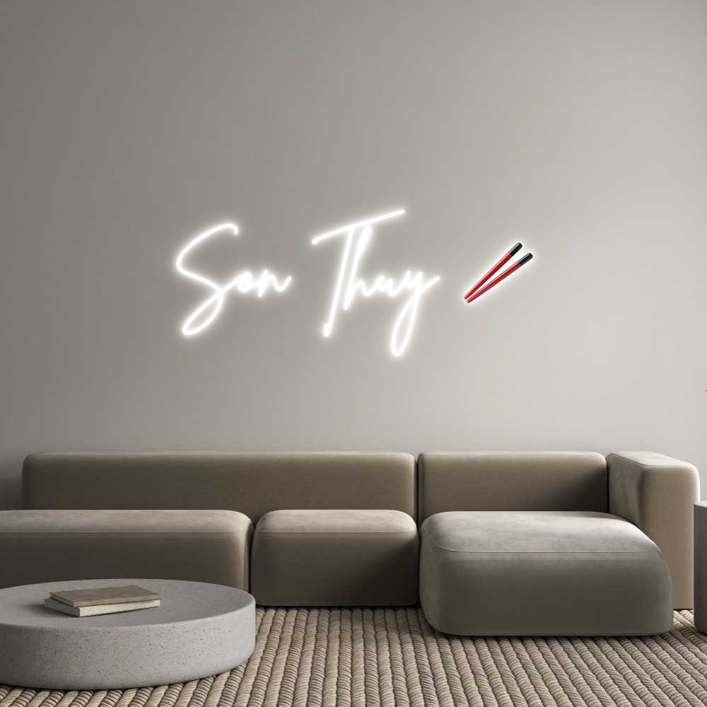 Custom Neon Sign Online Editor Son Thuy 🥢