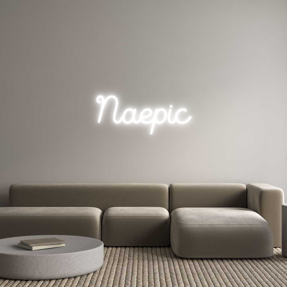 Custom Neon Sign Online Editor Naepic